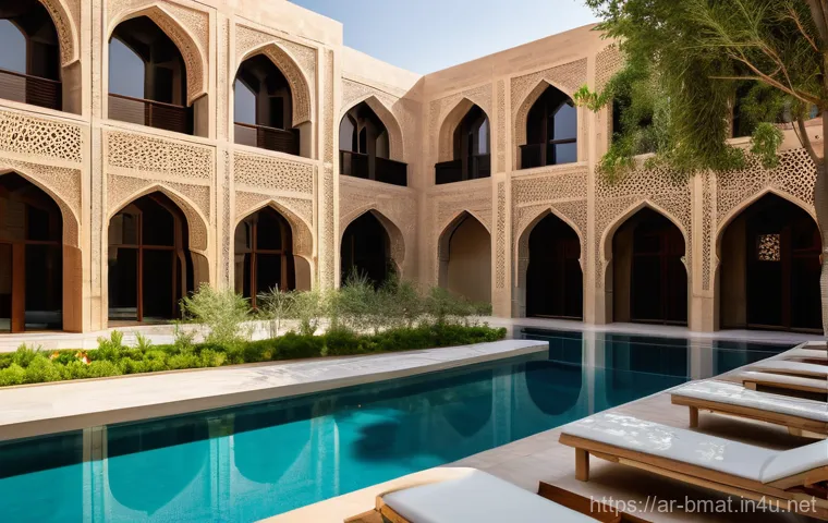 건축자재 관련 뉴스레터 제작 방법 - Prompt 1: Sustainable Arabian Architectural Innovation**